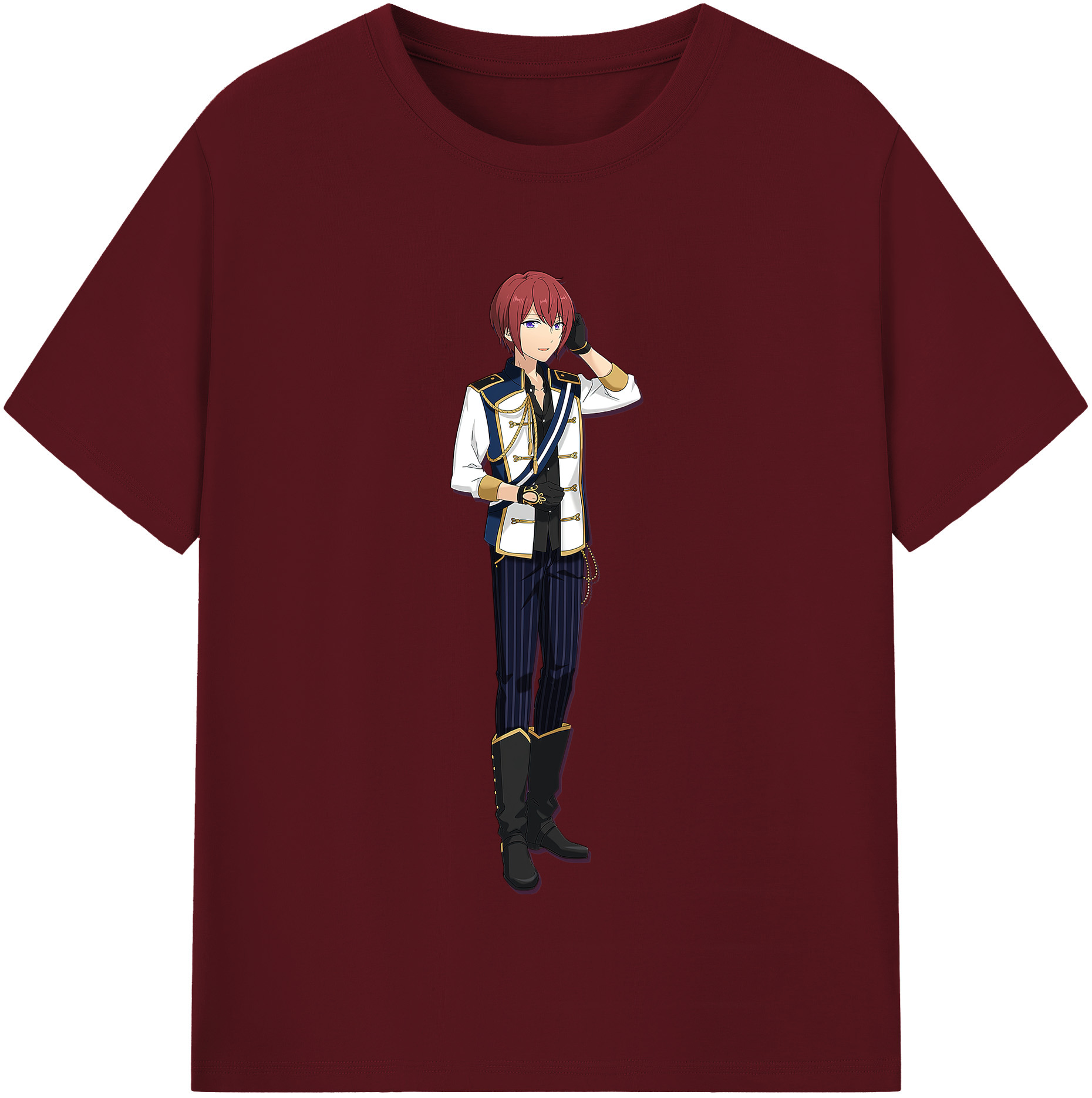 （画像用） あんさんぶるスターズ! Ensemble Stars 綿100％半袖Tシャツ（フロントプリント）